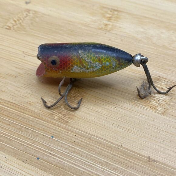 Vintage Tiny Lucky 13 popping fishing lure - Picture 1 of 11